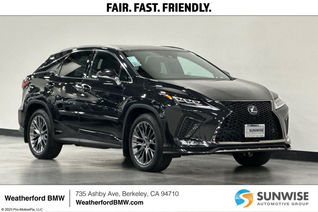 2022 Lexus RX 350h 450h F SPORT Handling Package AWD's photo