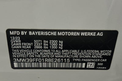 2024 BMW 3 Series 330e iPerformance