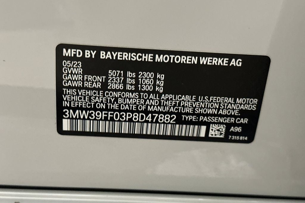 2023 BMW 3 Series 330e iPerformance