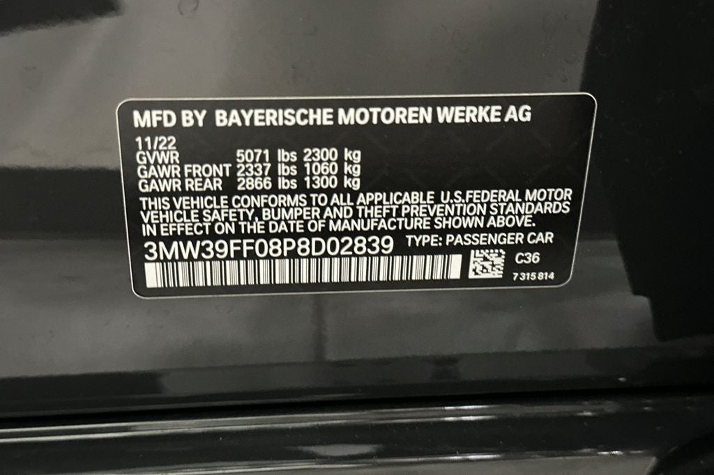 2023 BMW 3 Series 330e iPerformance