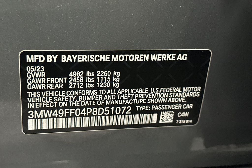 2023 BMW 3 Series M340i xDrive