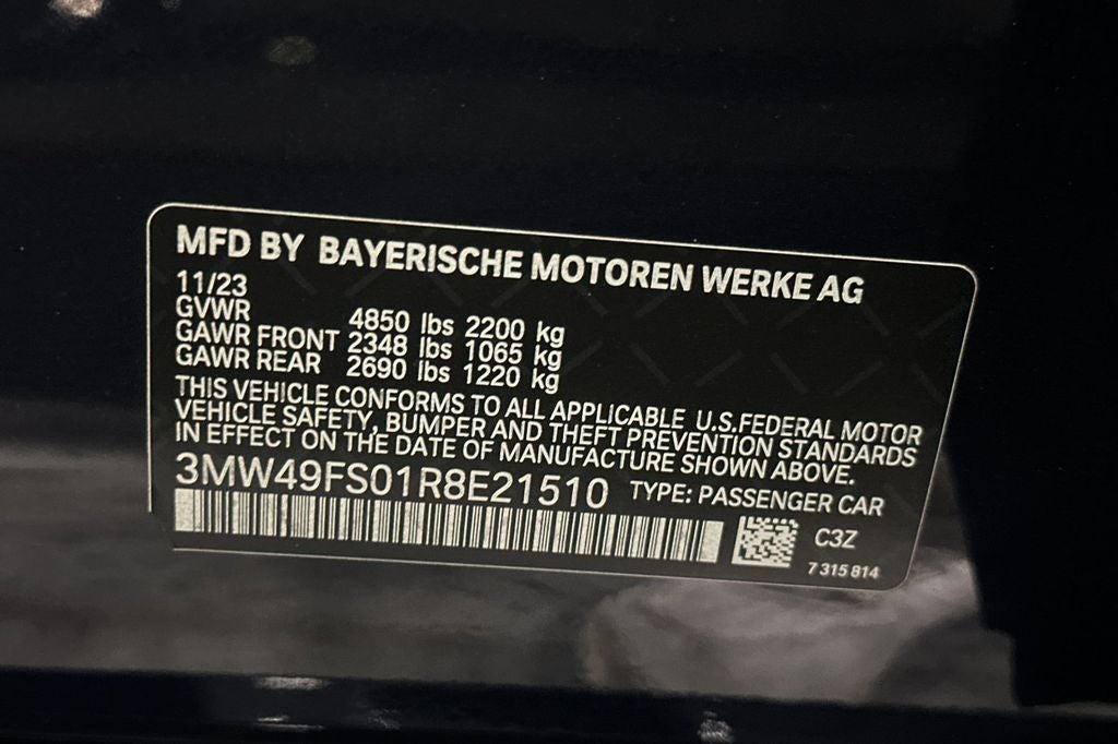 2024 BMW 3 Series M340i