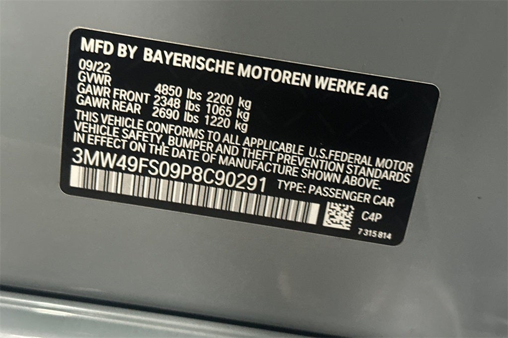 2023 BMW 3 Series M340i