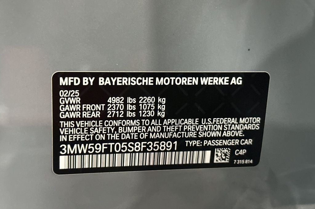 2025 BMW 3 Series M340i