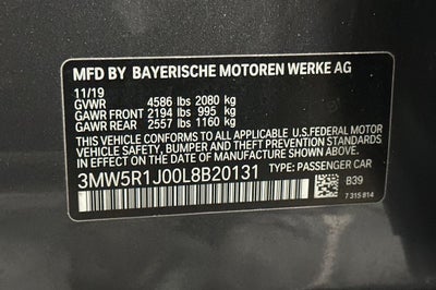 2020 BMW 3 Series 330i