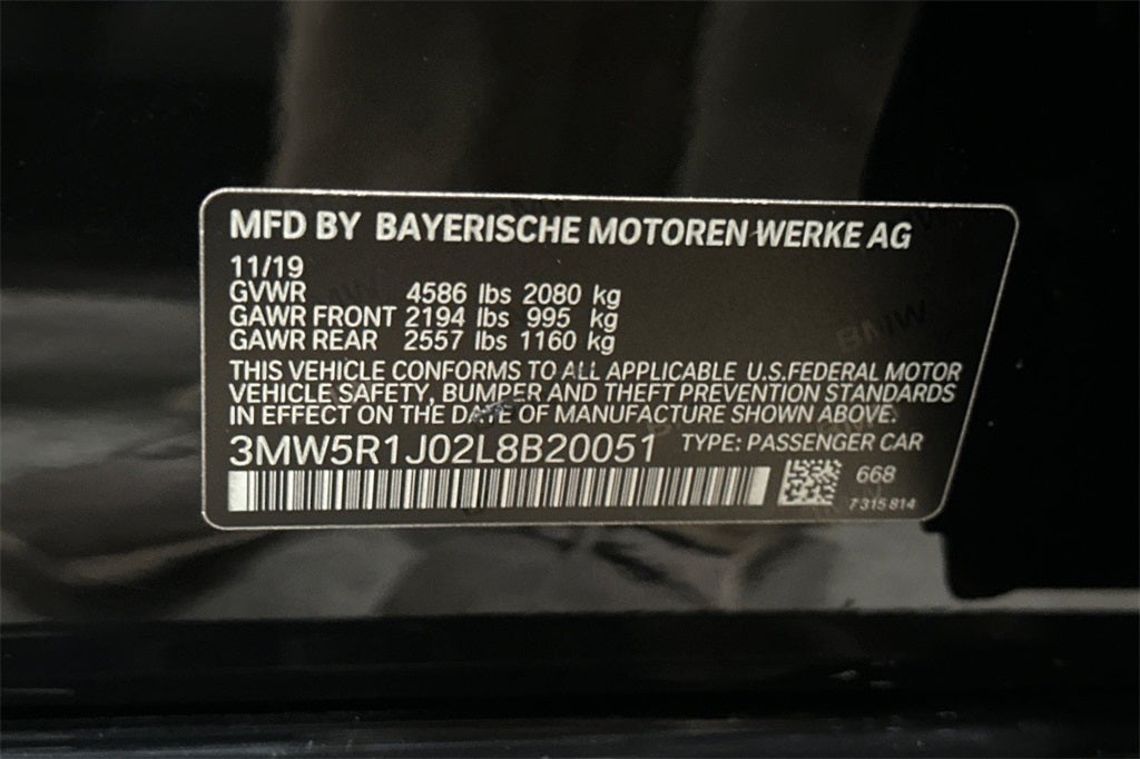 2020 BMW 3 Series 330i