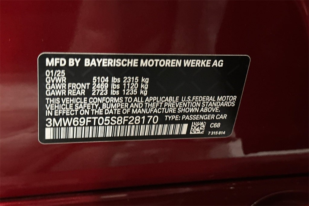 2025 BMW 3 Series M340i xDrive