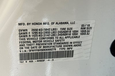 2019 Honda Pilot EX-L