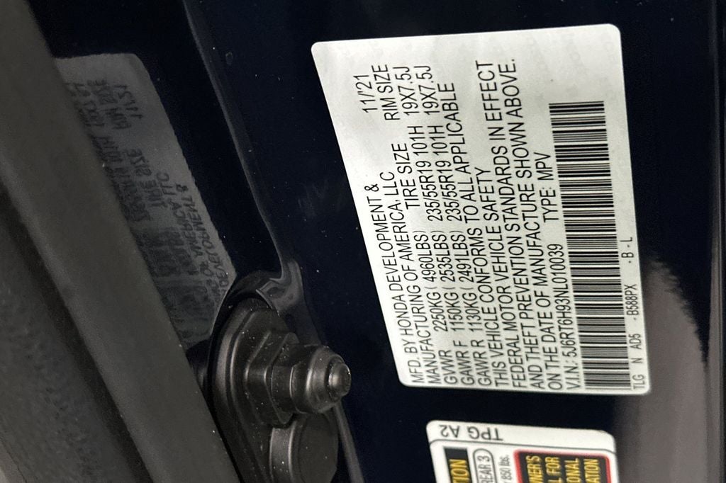 2022 Honda CR-V Hybrid Touring