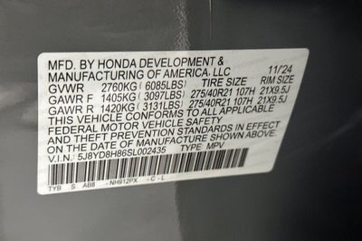 2025 Acura MDX Type S w/Advance Package SH-AWD