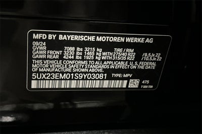 2025 BMW X7 xDrive40i