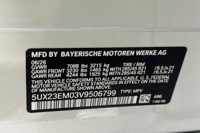 2027 BMW X7 xDrive40i