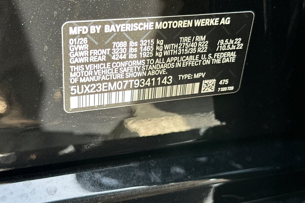 2026 BMW X7 xDrive40i