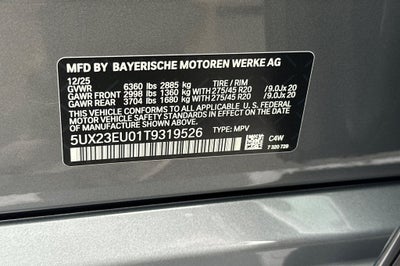 2026 BMW X5 xDrive40i