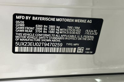2026 BMW X5 xDrive40i