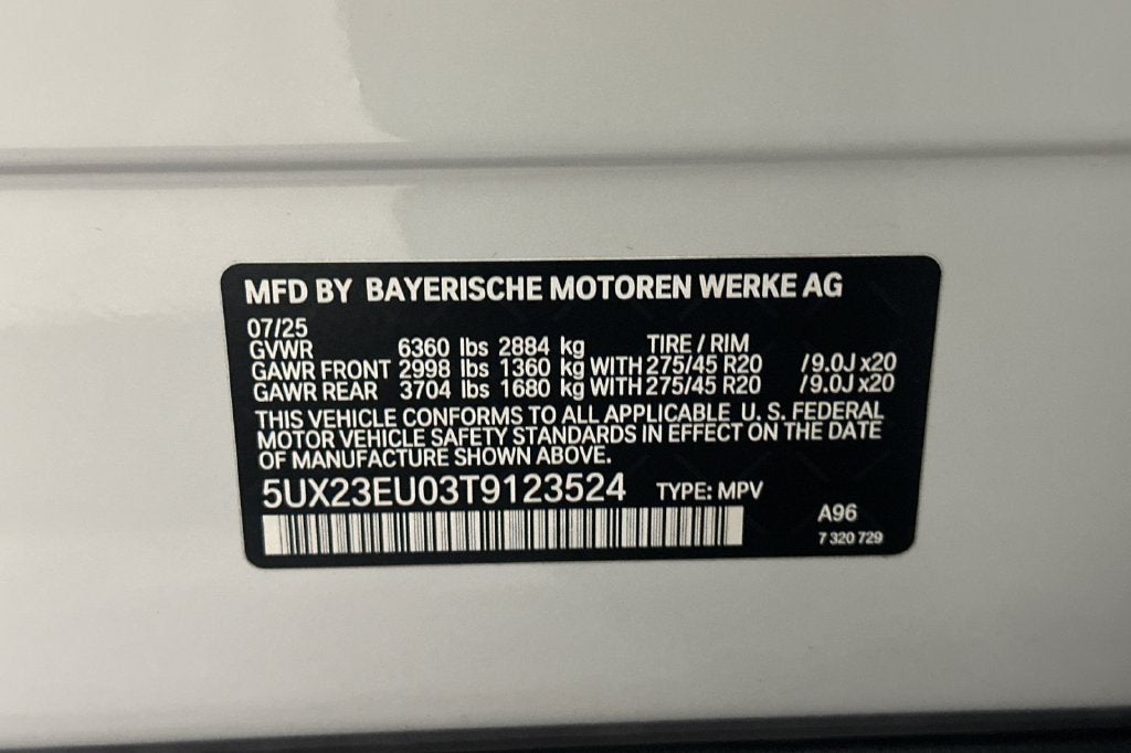 2026 BMW X5 xDrive40i