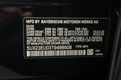 2026 BMW X5 xDrive40i