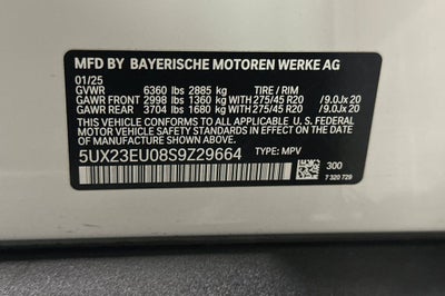 2025 BMW X5 xDrive40i