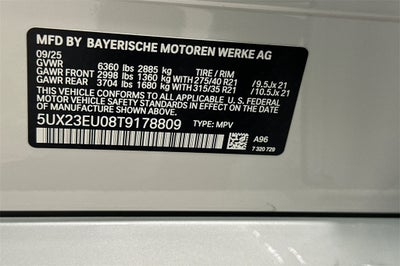 2026 BMW X5 xDrive40i