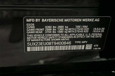 2026 BMW X5 xDrive40i