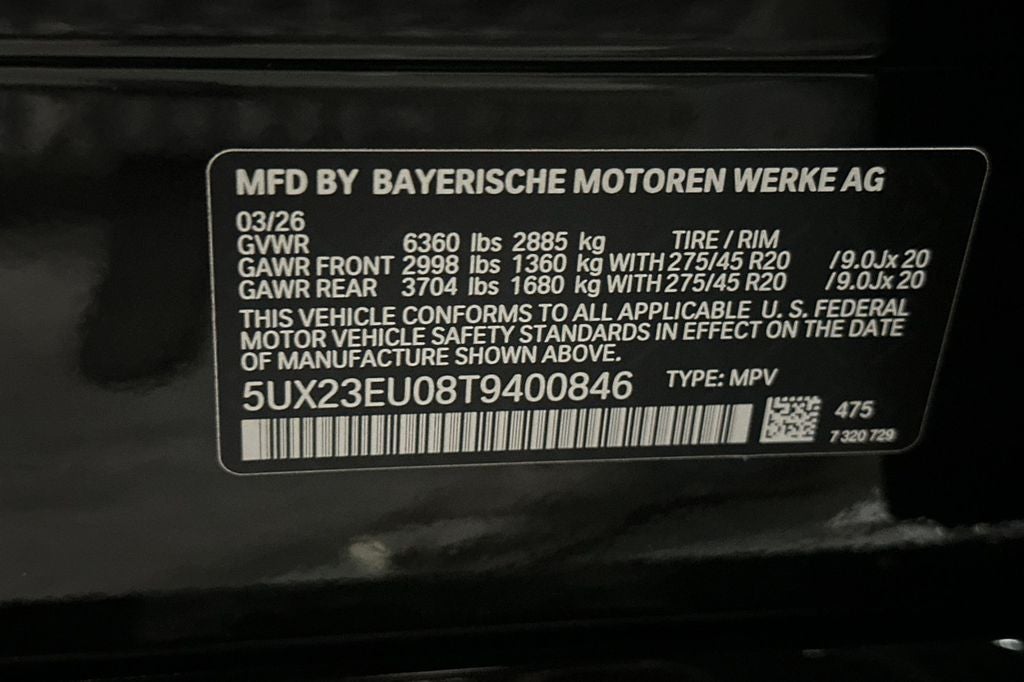 2026 BMW X5 xDrive40i