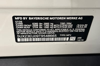 2026 BMW X5 xDrive40i