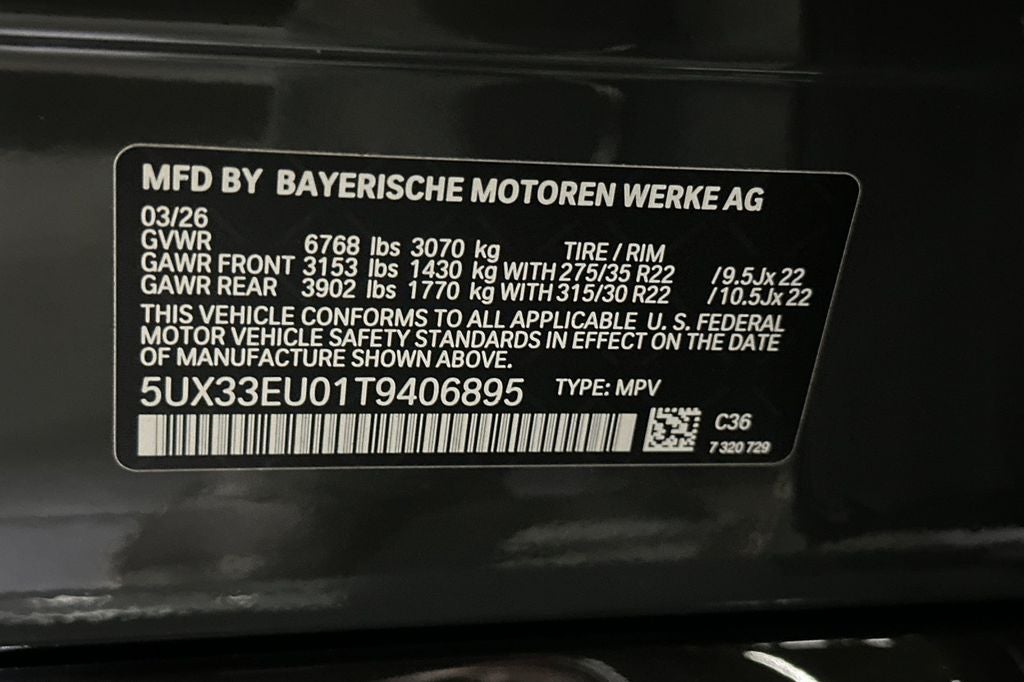 2026 BMW X5 M60i