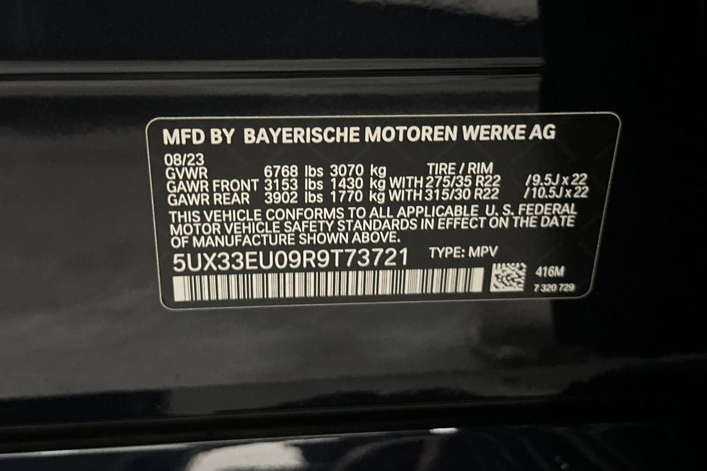 2024 BMW X5 M60i