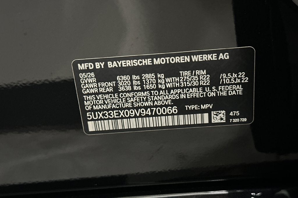2027 BMW X6 xDrive40i