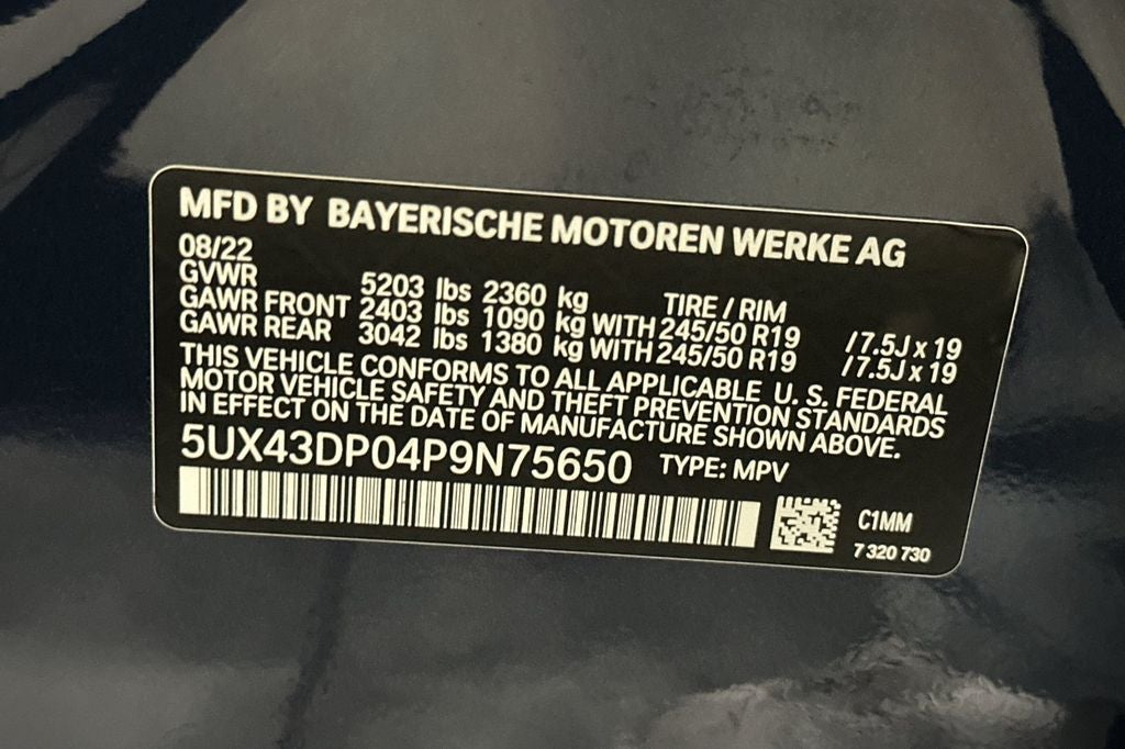 2023 BMW X3 sDrive30i
