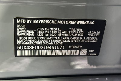 2026 BMW X5 xDrive50e