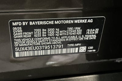 2026 BMW X5 xDrive50e