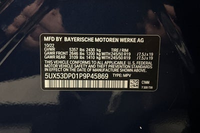 2023 BMW X3 xDrive30i