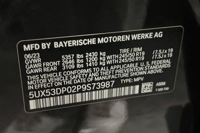 2023 BMW X3 xDrive30i