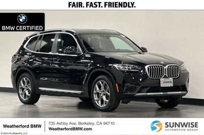 2024 BMW X3 xDrive30i