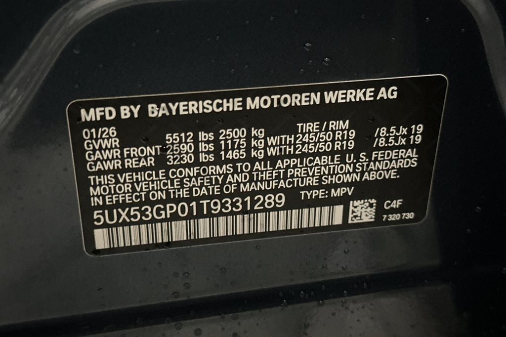 2026 BMW X3 30 xDrive