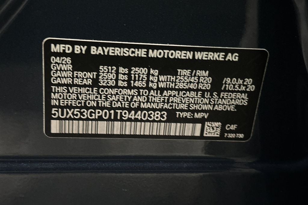 2026 BMW X3 30 xDrive