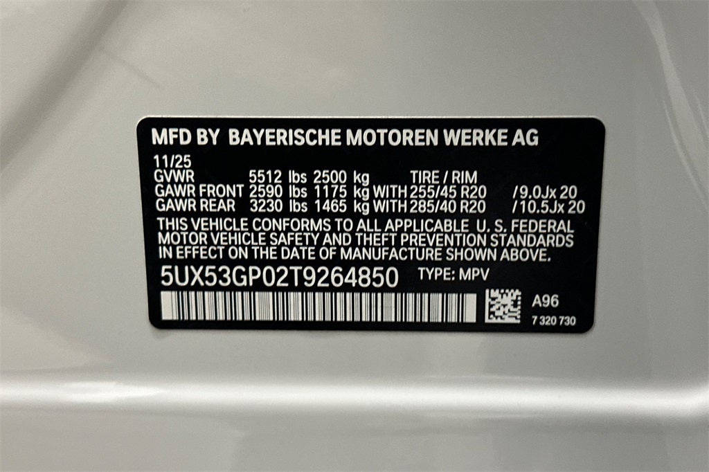 2026 BMW X3 30 xDrive