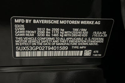 2026 BMW X3 30 xDrive