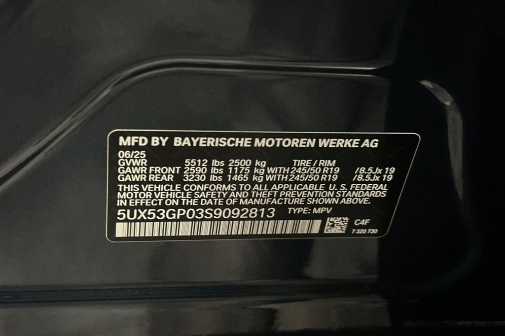 2025 BMW X3 30 xDrive