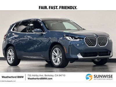 2025 BMW X3 30 xDrive