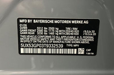 2026 BMW X3 30 xDrive
