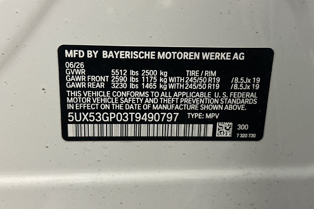 2026 BMW X3 30 xDrive