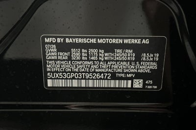2026 BMW X3 30 xDrive