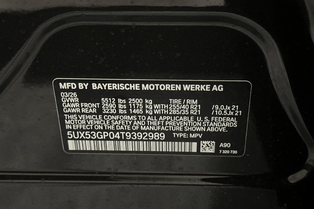 2026 BMW X3 30 xDrive