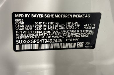 2026 BMW X3 30 xDrive