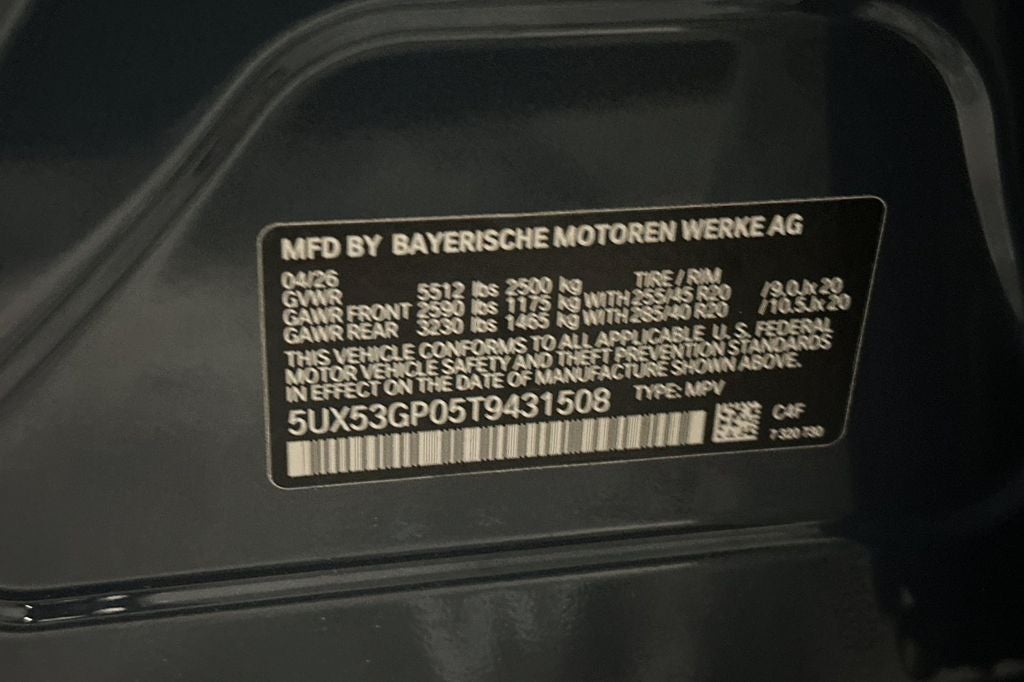 2026 BMW X3 30 xDrive