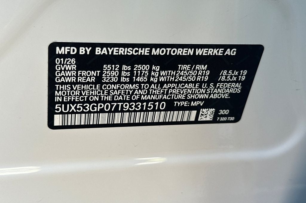 2026 BMW X3 30 xDrive