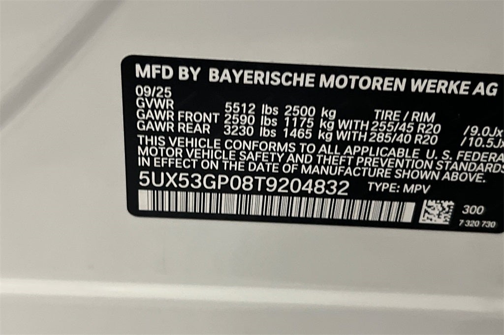 2026 BMW X3 30 xDrive