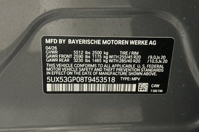 2026 BMW X3 30 xDrive